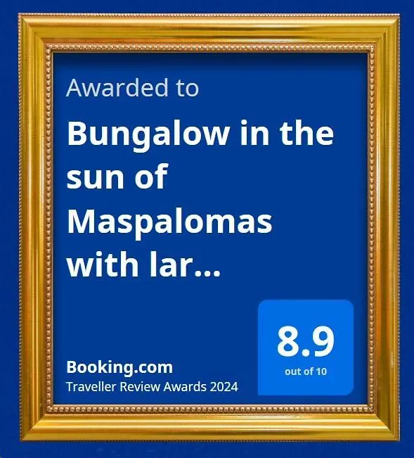 Villa Bungalow In The Sun Of Maspalomas With Large Pool 0*, Maspalomas (Gran Canaria) Espagne